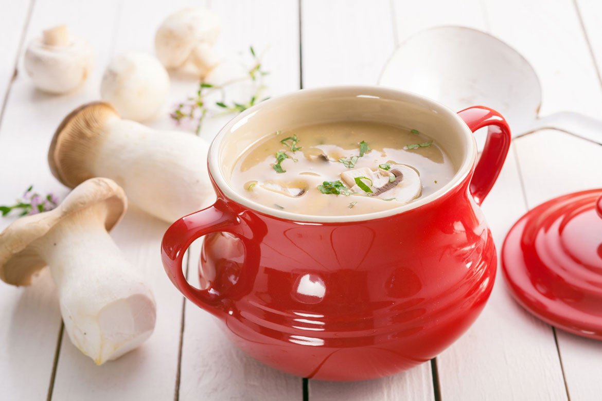 Mushroom Tarragon Bisque Doctors Weight Loss