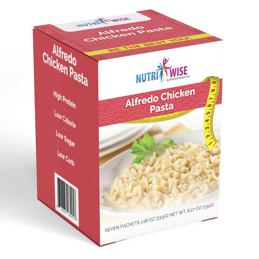 NutriWise - Chicken Alfredo Pasta (7/Box) - Doctors Weight Loss