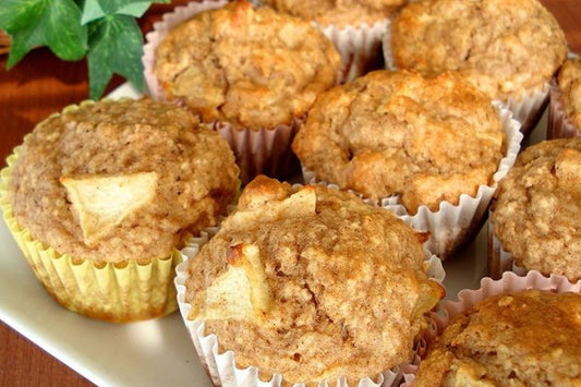 Apple Cinnamon Oatmeal Muffins