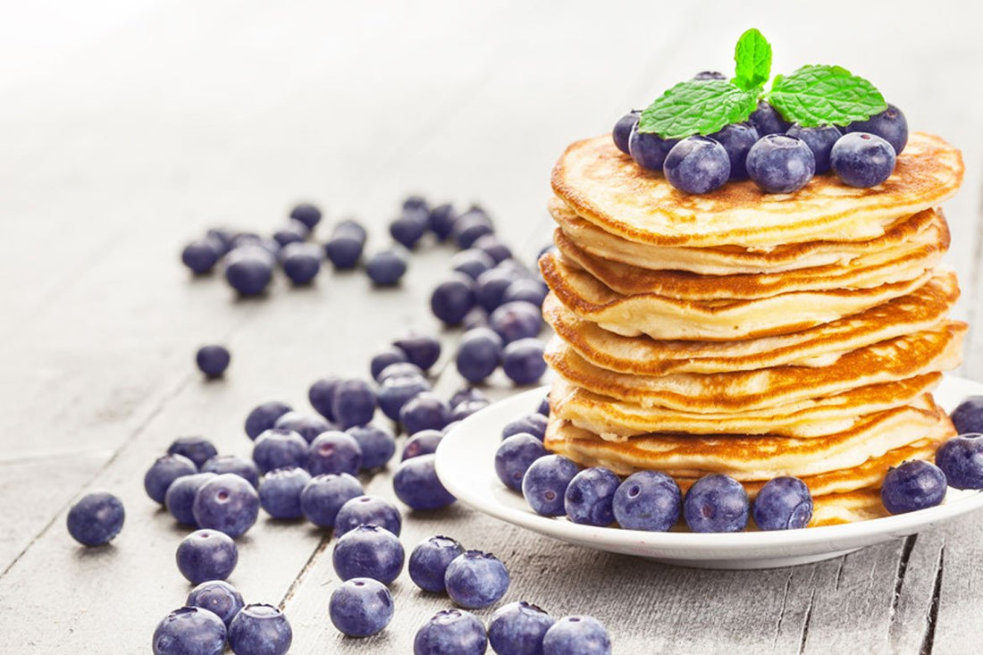 Lemon Blueberry Pancakes