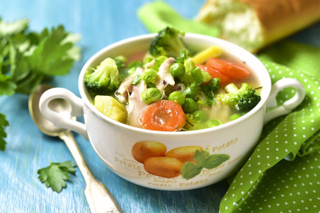 Spicy Chicken Broccoli Soup