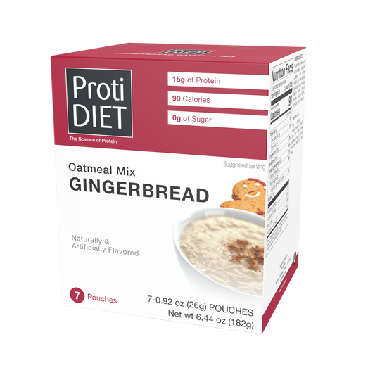 ProtiDIET Gingerbread Oatmeal Mix (7ct)