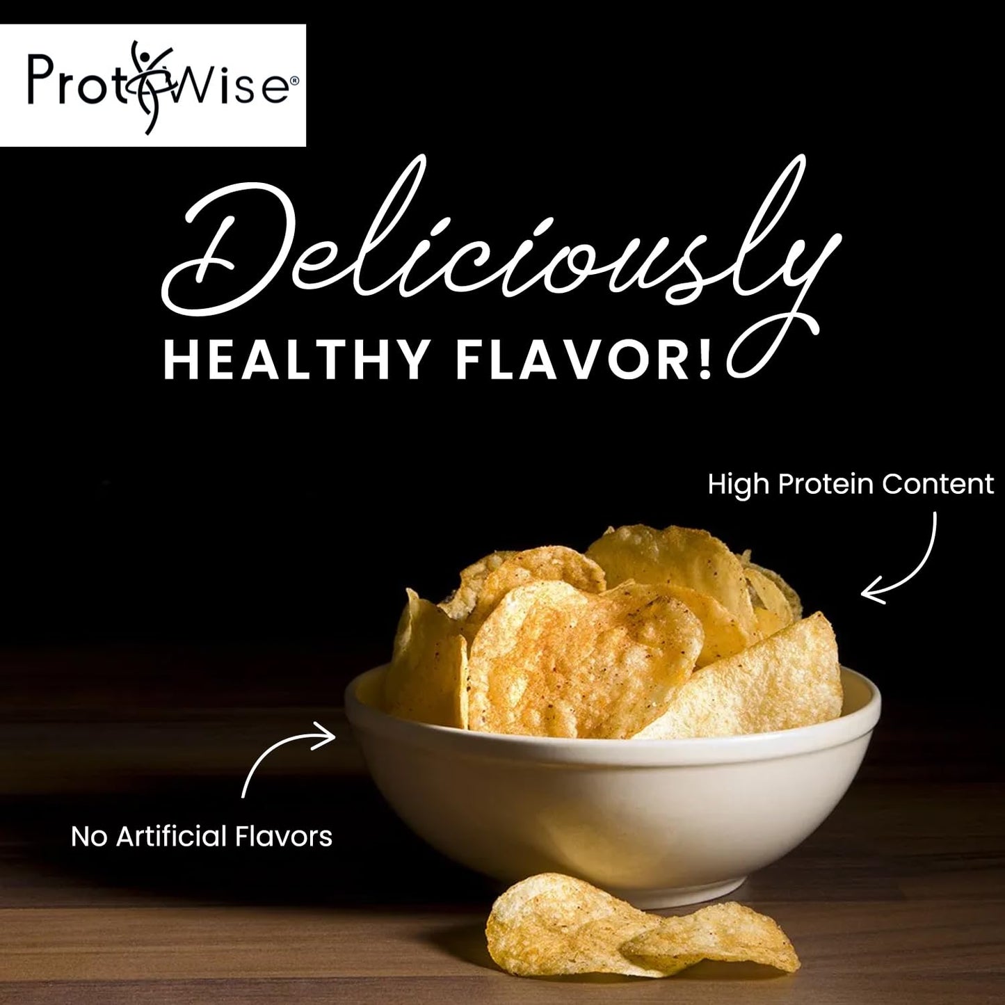 ProtiWise Sea Salt & Vinegar Chips (7/Bags)