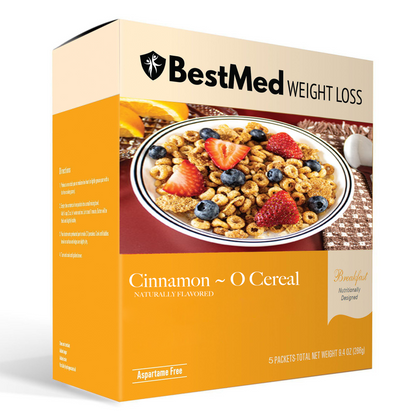 BestMed Protein Cereal, Cinnamon (5ct) - Doctors Weight Loss
