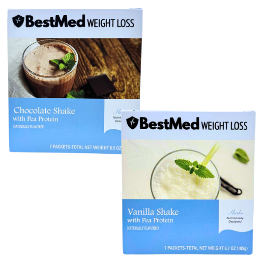 BestMed Pudding & Shake, Pea Protein Combo