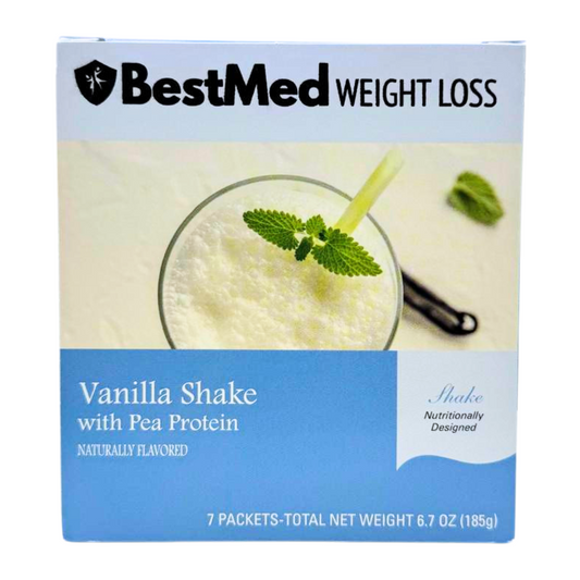 BestMed Pudding & Shake, Vanilla With Pea Protein (7/ct)