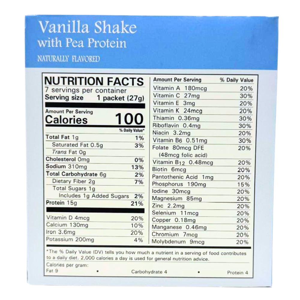 BestMed Pudding & Shake, Vanilla With Pea Protein (7/ct)