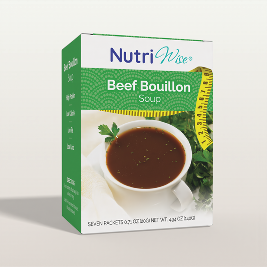 NutriWise Beef Bouillon Soup (7/Box)