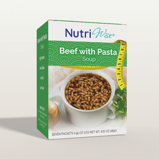 NutriWise Beef with Pasta Soup (7/Box)