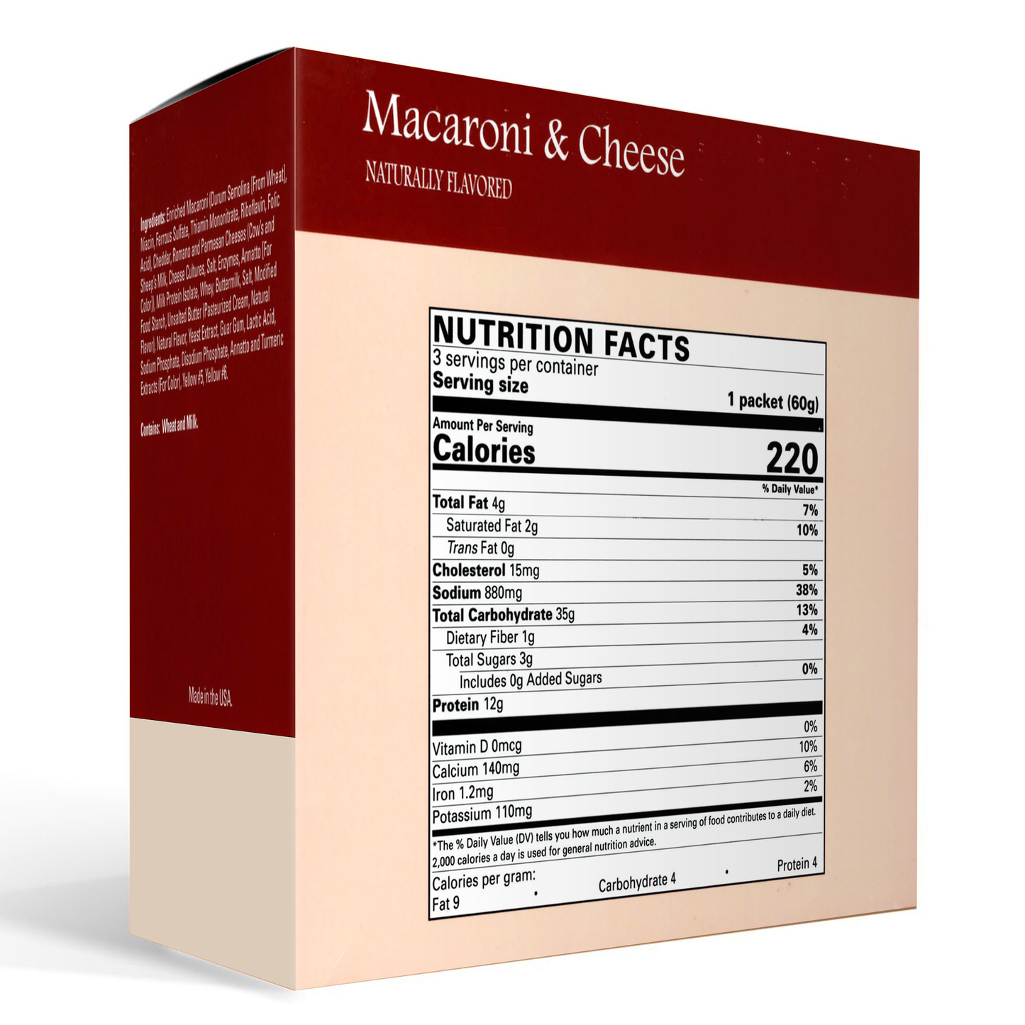 BestMed - Macaroni & Cheese Entree (3/Box) - Doctors Weight Loss