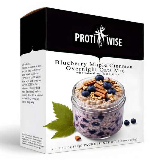ProtiWise Blueberry Maple Cinnamon Overnight Oats (7/Box)