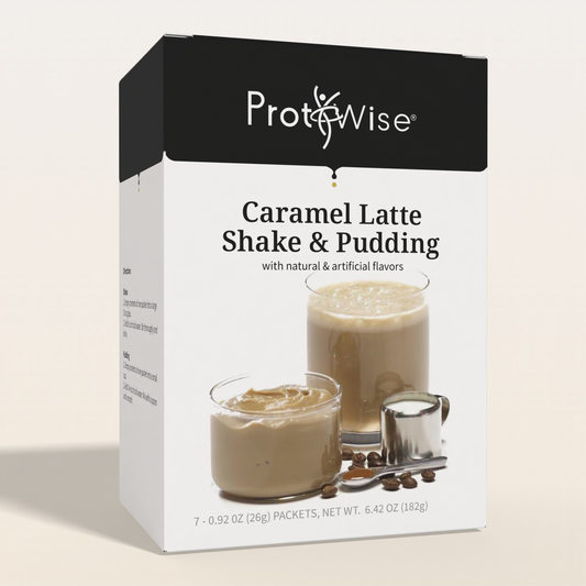 ProtiWise Caramel Latte Shake & Pudding (7/Box)