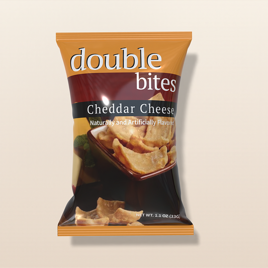 BestMed Double Bites High-Protein Chips, Cheddar Cheese (1ct)