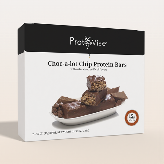 ProtiWise Choc-a-lot Chip Protein Bars (7/Box)