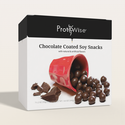 ProtiWise Chocolate Coated Soy Snacks (7/Box)