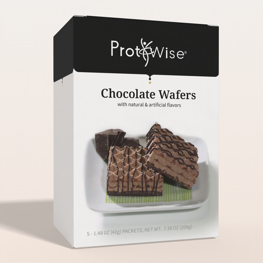 ProtiWise Chocolate Wafers (5/Box)