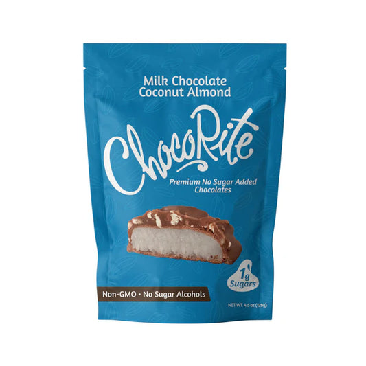 ChocoRite Milk Chocolate Coconut Almond (8 ct)