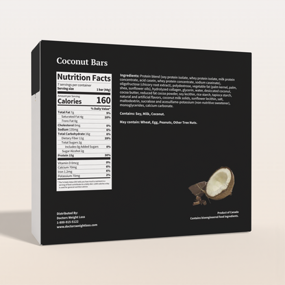 ProtiWise Coconut Bars (7/Box)