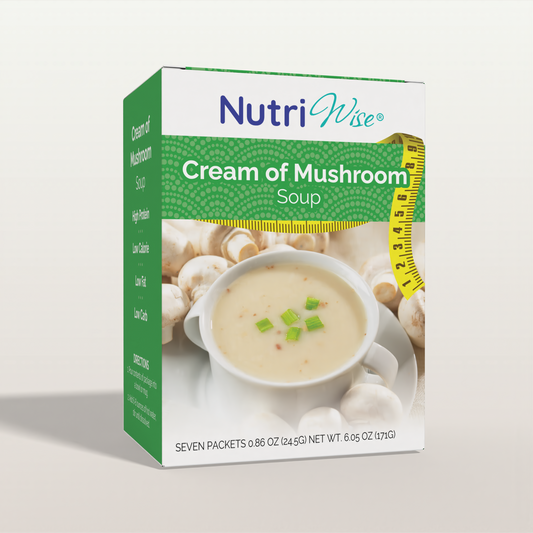 NutriWise Cream of Mushroom Soup (7/Box)