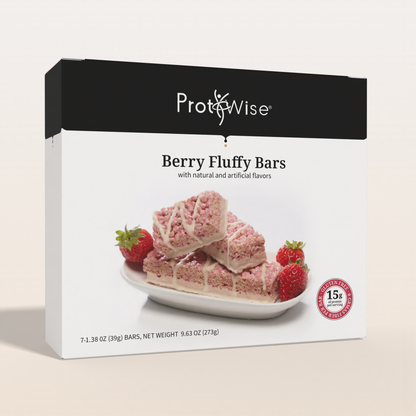 ProtiWise Fluffy Berry Bars (7/Box)