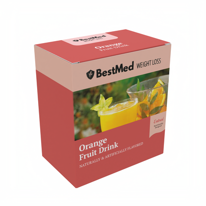 BestMed Fruit Drink, Orange (7ct)