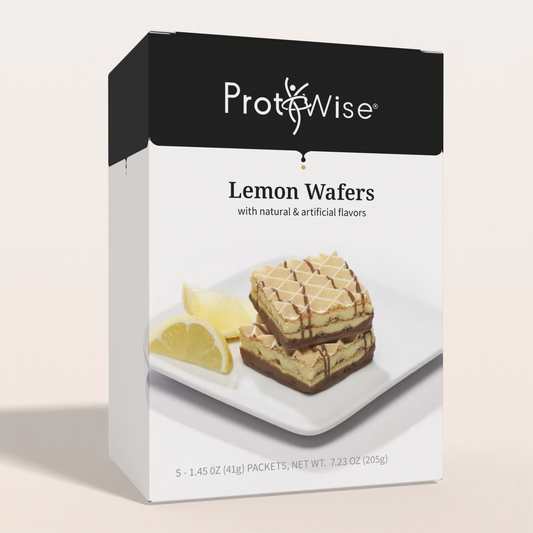 ProtiWise Lemon Wafers (5/Box)