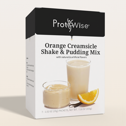 ProtiWise Orange Creamsicle Shake or Pudding Mix (7/Box)