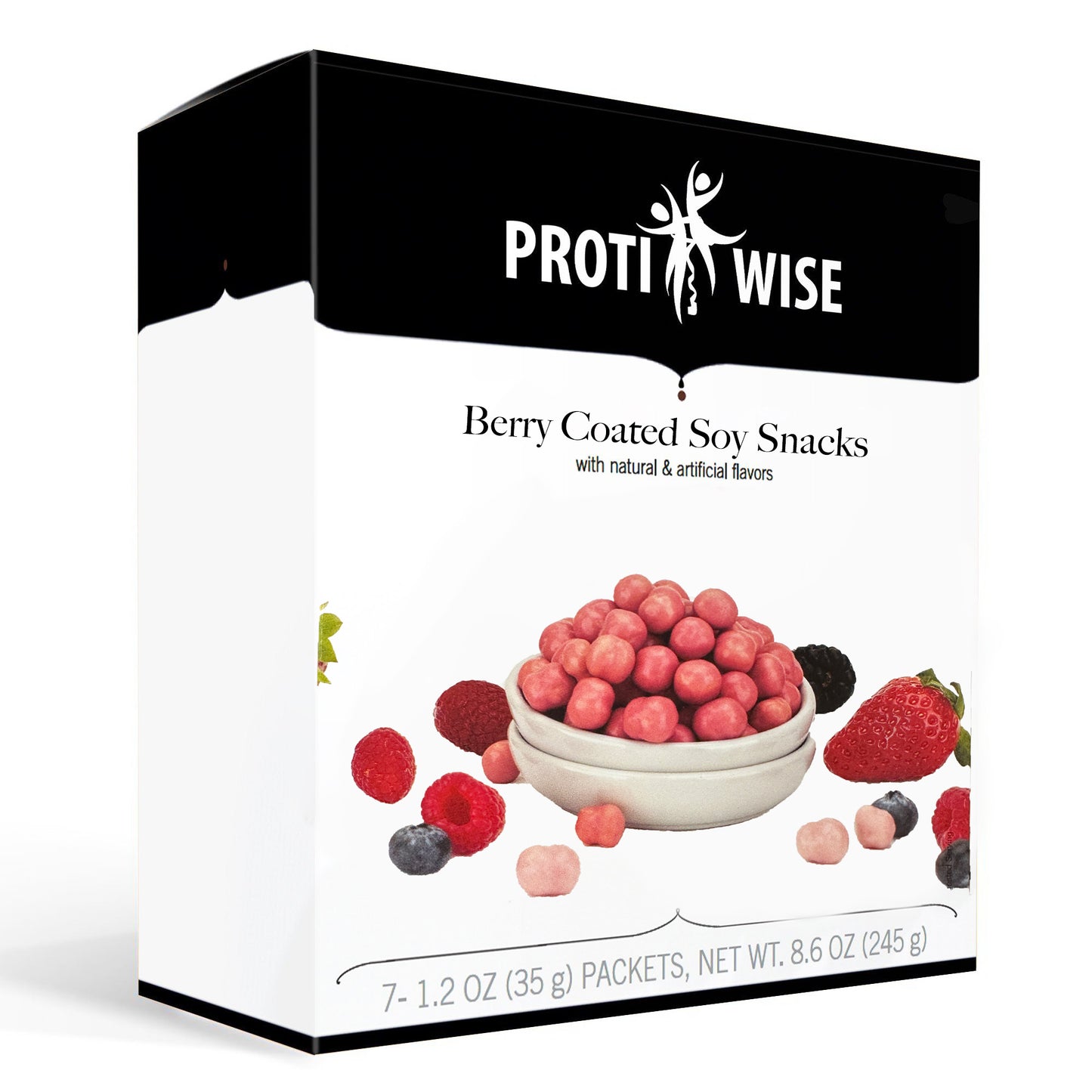 ProtiWise - Berry Soy Snacks (7/Box) - Doctors Weight Loss