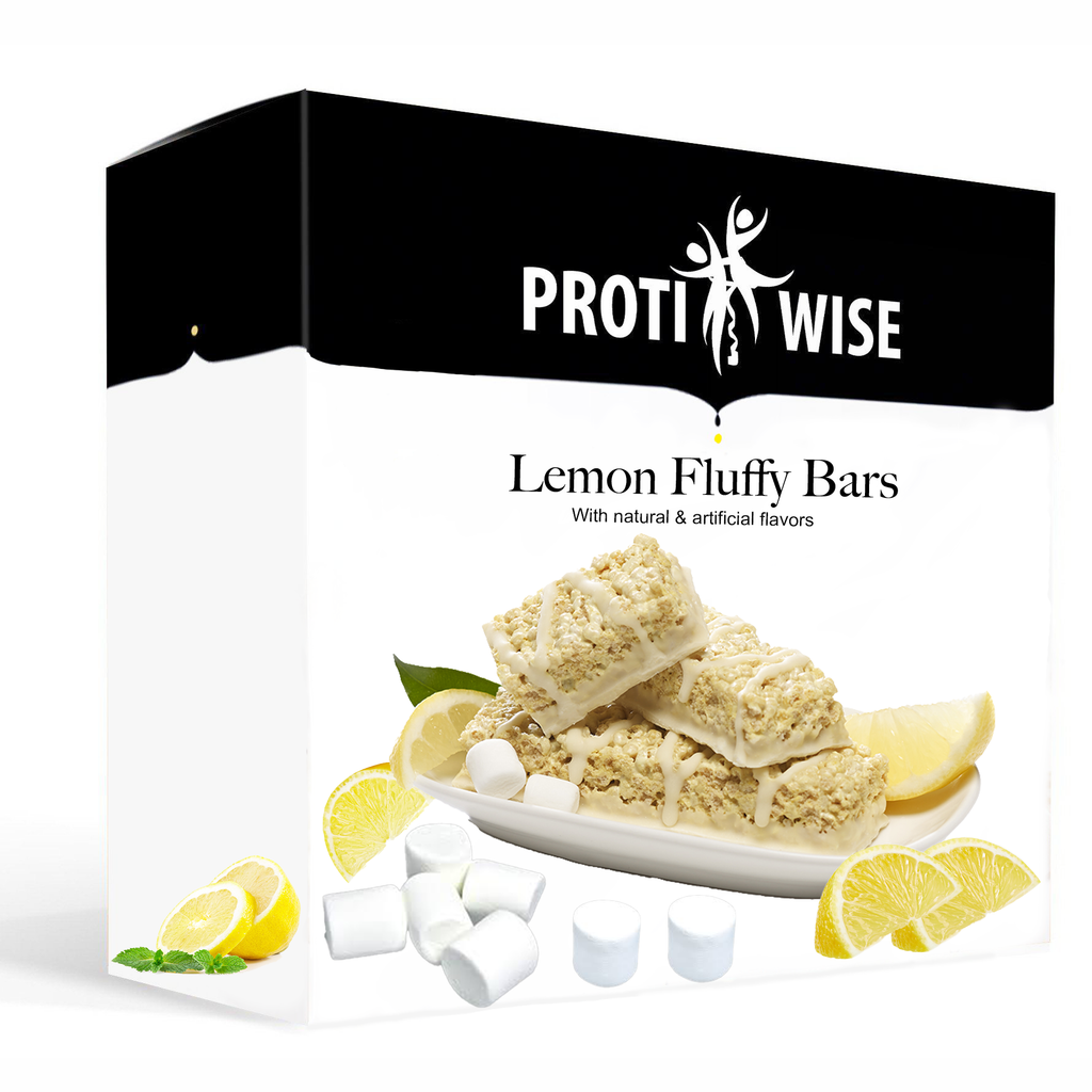 ProtiWise - Fluffy Lemon Bars (7/Box) - Doctors Weight Loss
