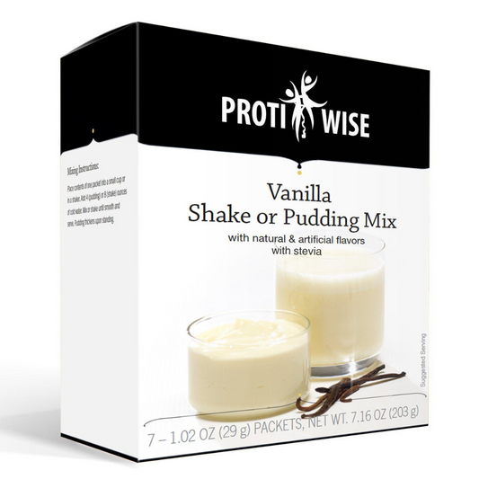 ProtiWise Vanilla Shake or Pudding with Stevia (7/Box)