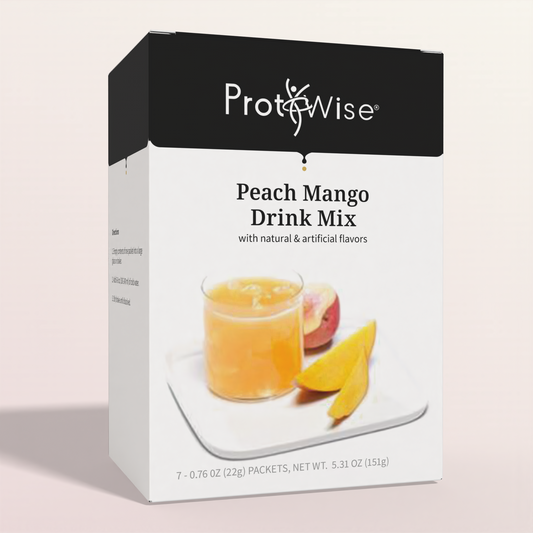 ProtiWise Peach Mango Fruit Drink (7/Box)