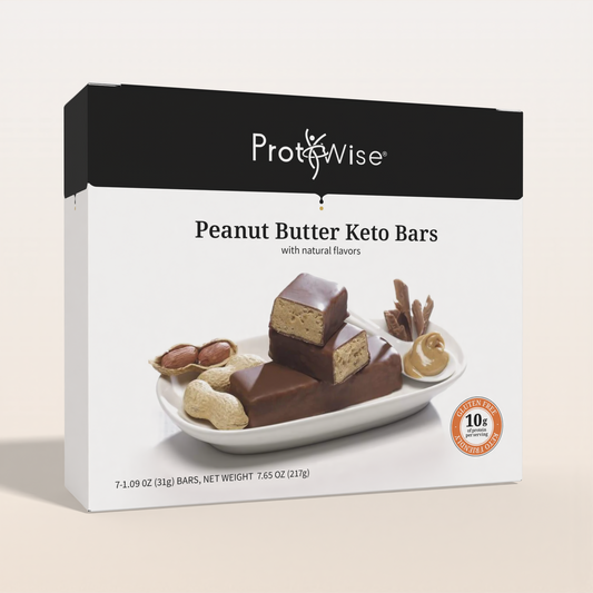 ProtiWise Peanut Butter Keto Bars (7/Box)