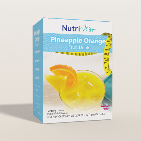 NutriWise Pineapple Orange Fruit Drink (7/Box)