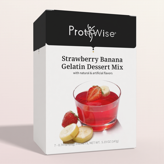 ProtiWise - Strawberry Banana Gelatin (7/Box)