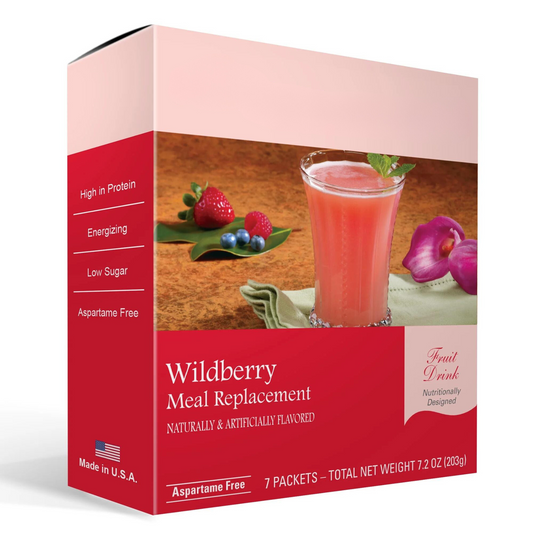 BestMed Meal Replacement Fruit Drink, Wildberry (7ct)