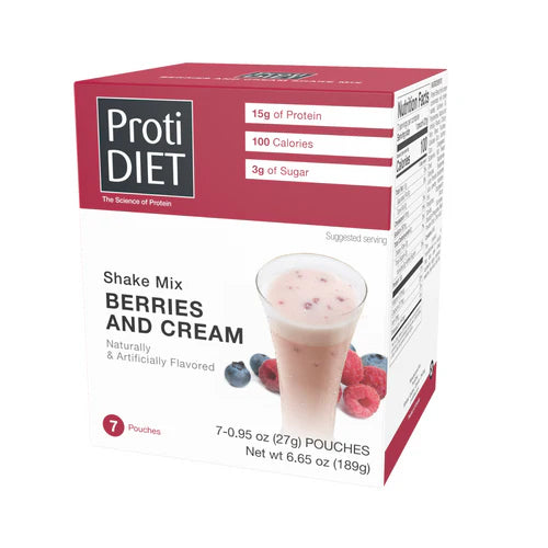 ProtiDIET Berries & Cream Shake (7/Box)