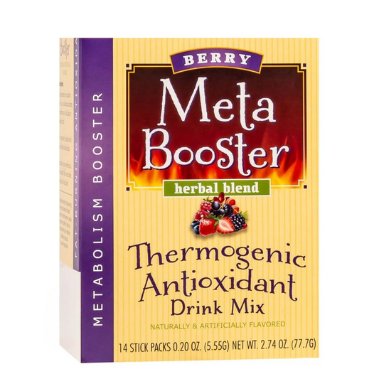 NutriWise Berry Meta Booster Thermogenic Antioxidant Drink (14/Box) - Doctors Weight Loss