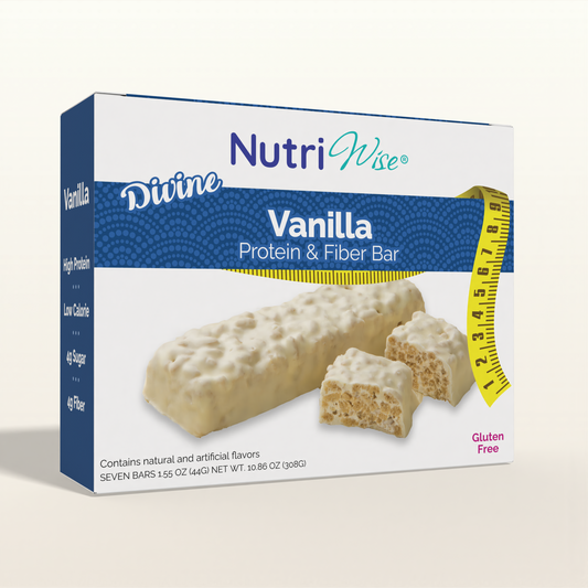 NutriWise Divine Vanilla Bars (7/Box)