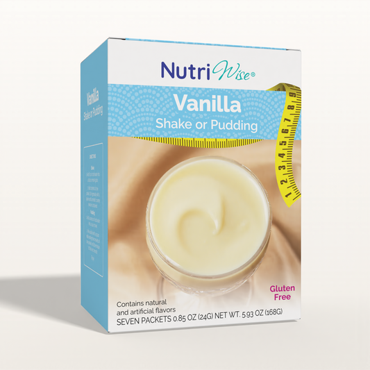 NutriWise Vanilla Shake or Pudding (7/Box)