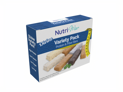 NutriWise Divine Variety Pack Bars (7/Box)