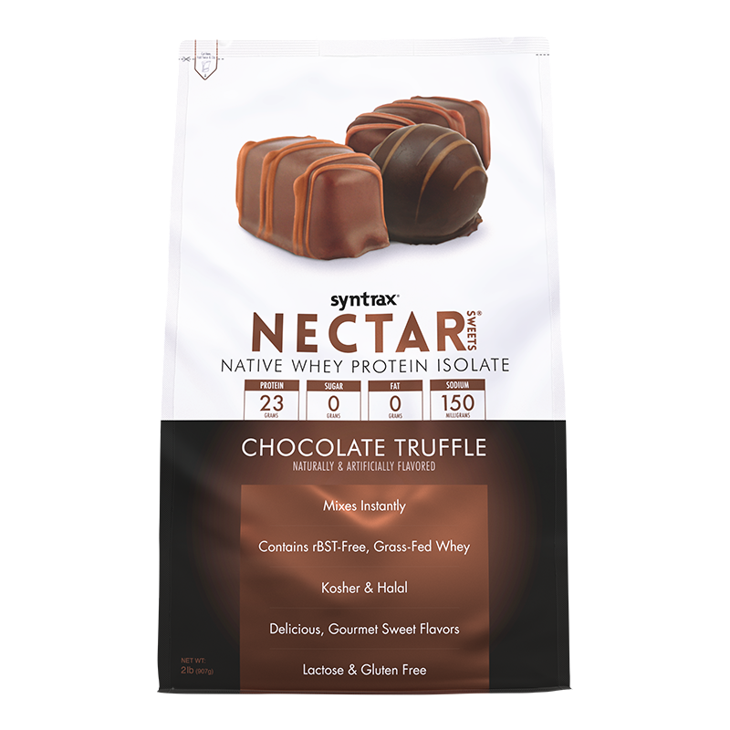 Syntrax Nectar 2lb Protein Powder - Chocolate Truffle (32 serv.)