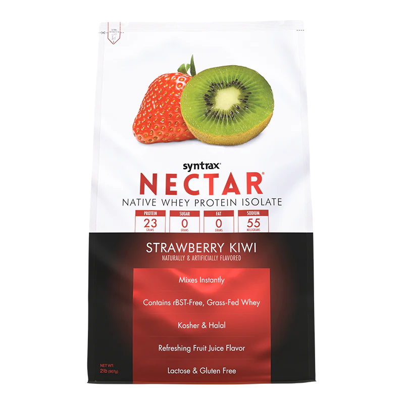 Syntrax Nectar 2lb Protein Powder - Strawberry Kiwi (32 serv.)