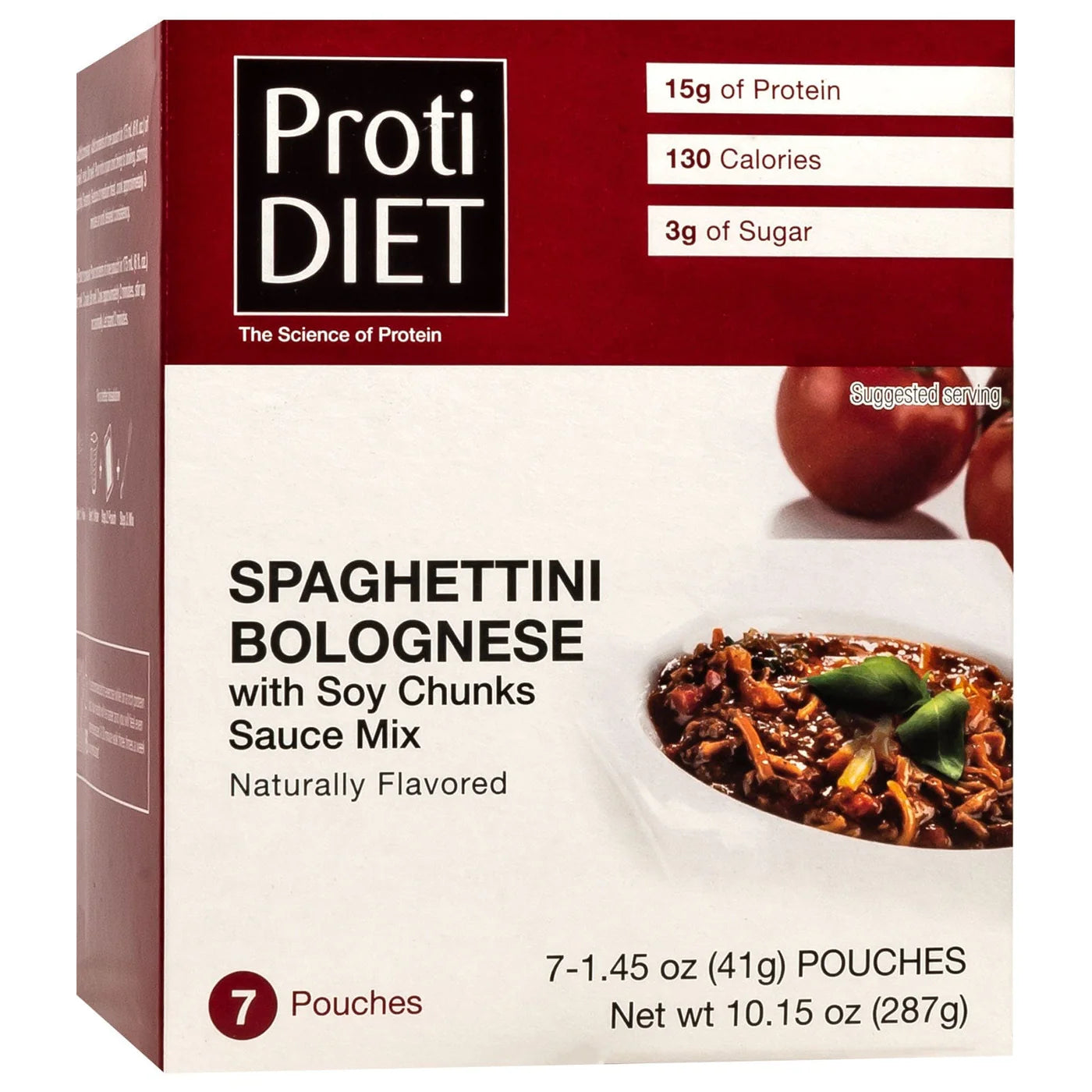 Spaghettini with Soy Chunk Sauce Mix (7/Box)