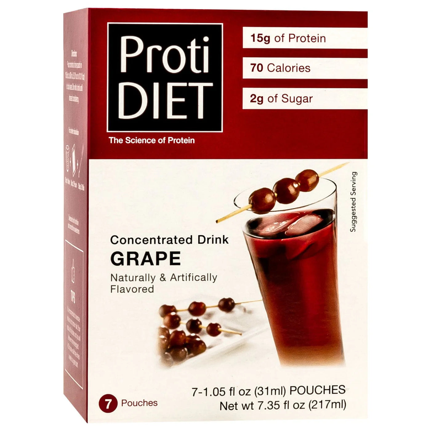 ProtiDIET Grape Liquid Concentrate Drink (7/Box)