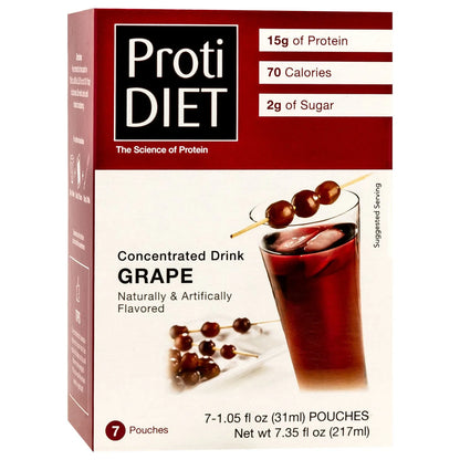 ProtiDIET Grape Liquid Concentrate Drink (7/Box)