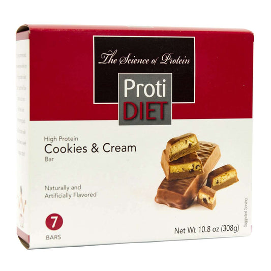 ProtiDIET Cookies & Cream Bar (7/Box)