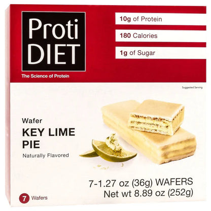 ProtiDIET Key Lime Pie Wafers (7/Box)