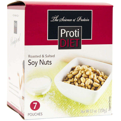 ProtiDIET Roasted & Salted Soy Nuts (7/Box)