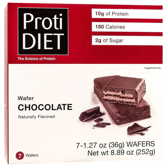 ProtiDIET Chocolate Wafers (7/Box)