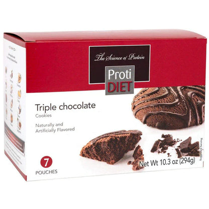 ProtiDIET Triple Chocolate Cookies (7/Box)